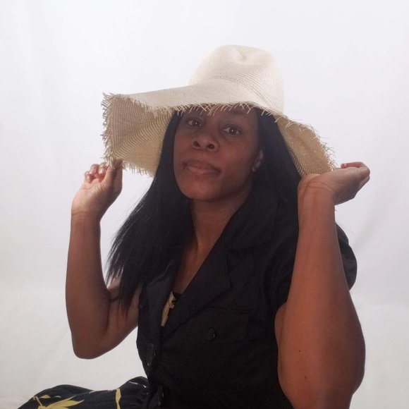 Jarbo White Floppy Sun Hat main image 13